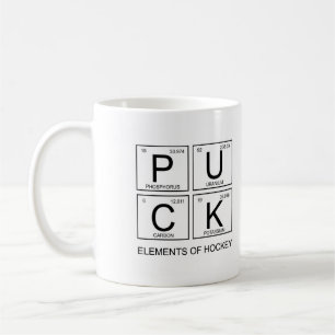 PUCK-Elemente der Hockey-Tasse Kaffeetasse