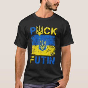 Puck Futin Meme ich mit Ukraine Lov T-Shirt