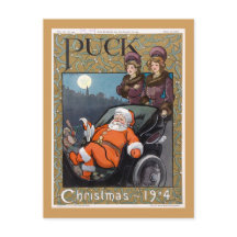 Puck Magazin Cover Weihnachten 1904