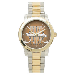Puck Papa (Hockey Dad) Wristwatch Armbanduhr