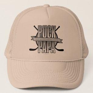 Puck Papa (Hockey-Vater) Truckerkappe