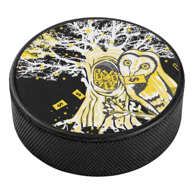 Puck – Urban Tree Owl & Wealth Surreal Pop-Art  (3/4)