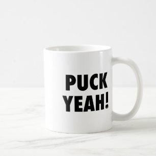 Puck Yeah! T Hockey S für Fans Kaffeetasse