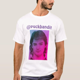 Puckbandit T - Shirt (Geschäfte im Vordergrund)