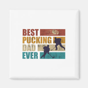 Pucken Vater Ever Hockey Vater Magnet