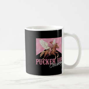 Pucker Up Cupid Cowboy Valentine Day Western Valen Kaffeetasse