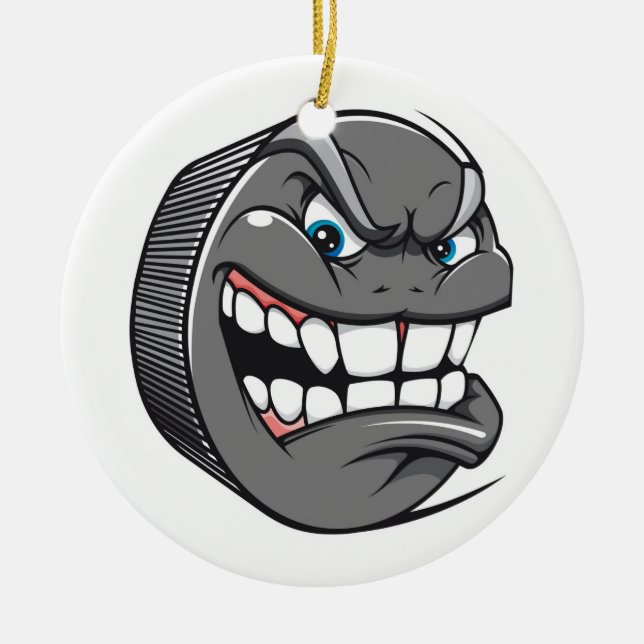 PUCKHEAD KERAMIKORNAMENT (Vorne)