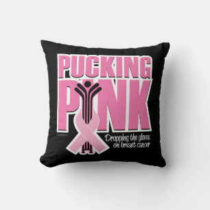 Pucking Pink (Hockey) Kissen