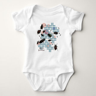 Puck's Bug Swarm Baby Bodysuit Baby Strampler