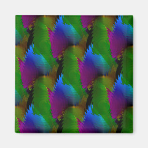 Puddeln in Farben... Magnet