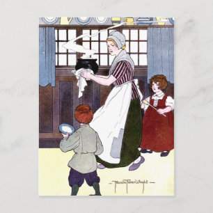 Pudding Hot Postcard Postkarte