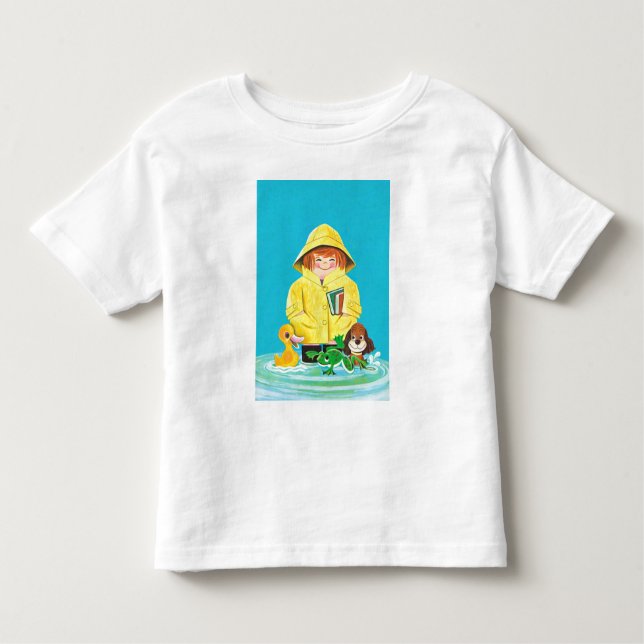 Puddles of Fun Kleinkind T-shirt (Vorderseite)