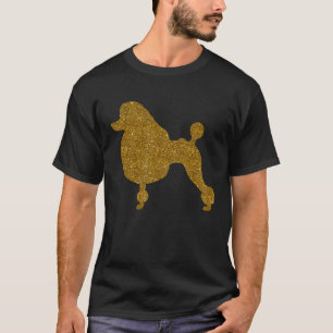 Pudel für Frauen Mädchen Hund Tier Wasserhund T-Shirt