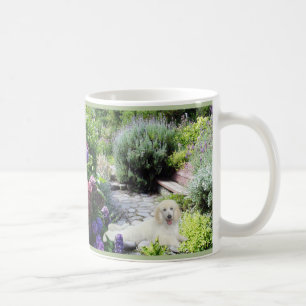 Pudel-Garten-Tasse Kaffeetasse