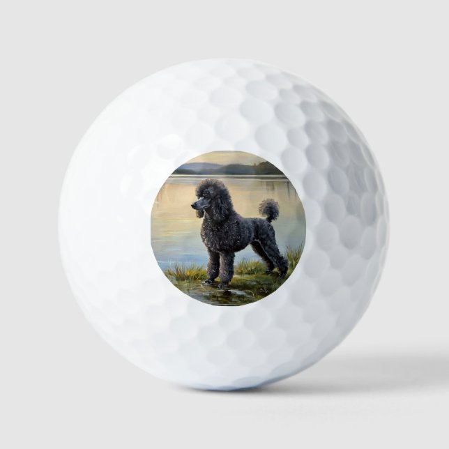 Pudel Golfball (Vorderseite)