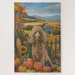 Pudel-Herbsternte Thanksgiving