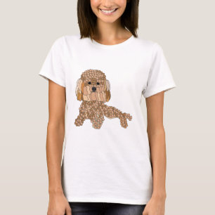 Pudel-Hund-Mama T-Shirt
