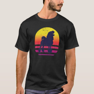 Pudel Hund Retro 13 T-Shirt