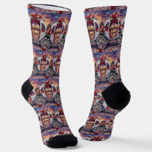 Pudel Hund Valentinstag  Socken