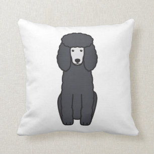 Pudel-HundeCartoon Kissen
