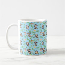 Pudel-Kaffeetasse Süßes Frühlingsblumen-Geschenk f