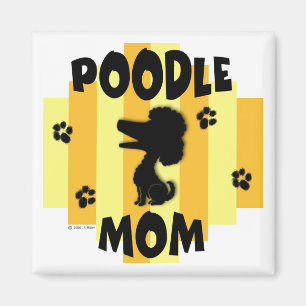 Pudel-Mama-Magnet Magnet