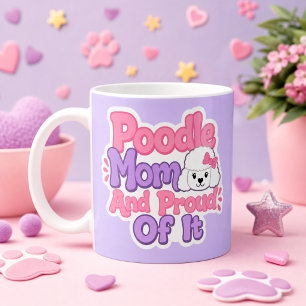 Pudel-Mama und stolz darauf Kaffeetasse