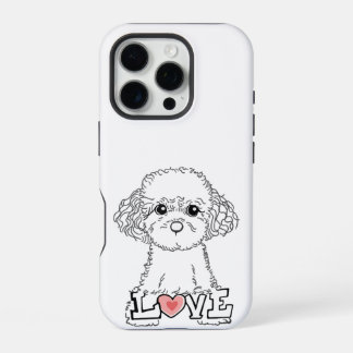 Pudel mit Liebe Handyhülle iPhone 16 Pro Hülle