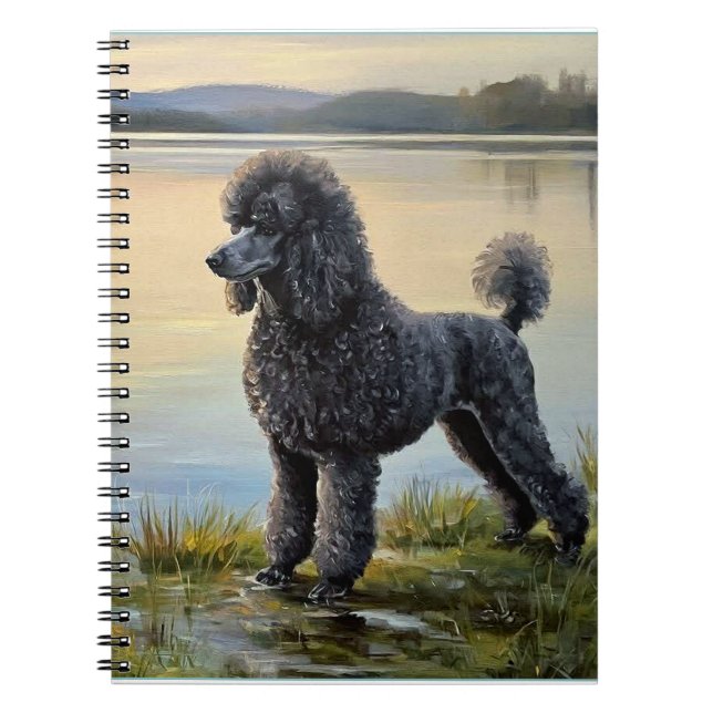 Pudel Notizblock (Vorderseite)