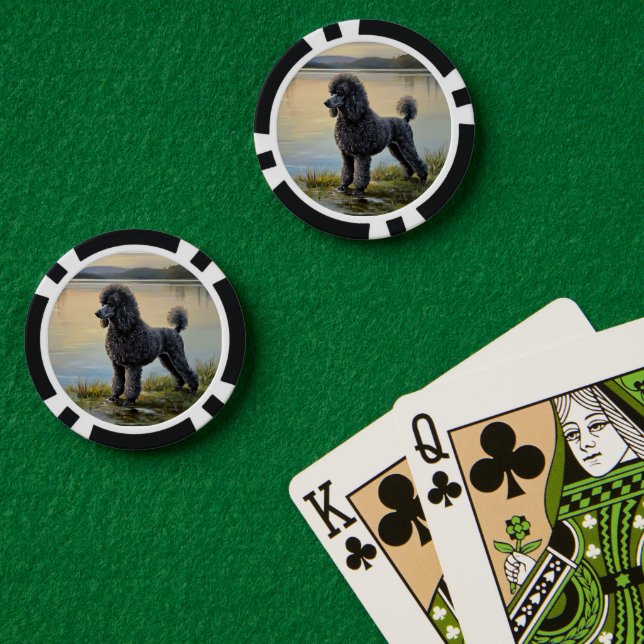 Pudel Pokerchips (Pokertisch (doppelt))