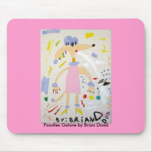 Pudel-reichlich Mausunterlage durch Brian Dodd Mousepad