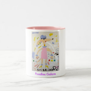 Pudel-reichlich Tasse