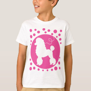 Pudel-Rock-Shirt mit Polka-Punkten T-Shirt
