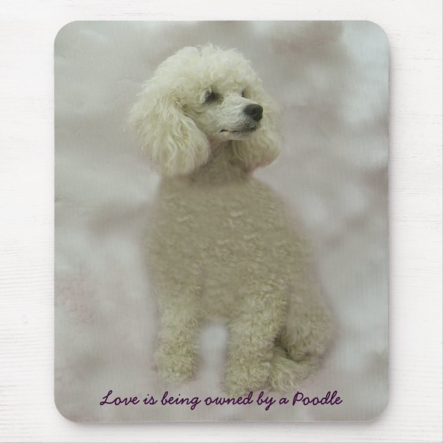 Pudel sind himmlisches Mousepad (Vorne)