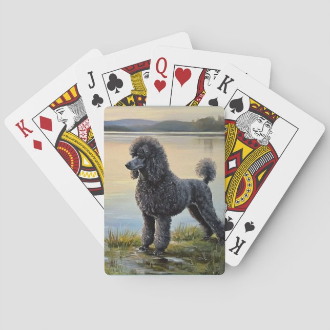 Pudel Spielkarten (Rückseite)