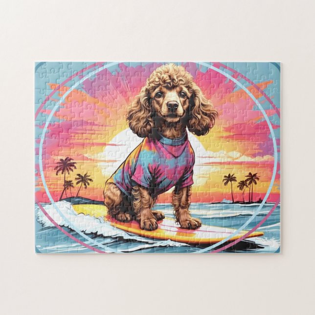 Pudel-Surfen (Horizontal)