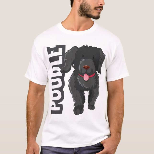 Pudel T-Shirt (Vorderseite)