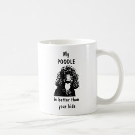 Pudel-Tasse Kaffeetasse