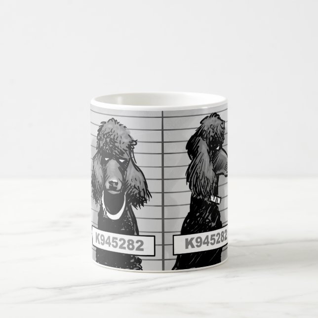 Pudel-Tassen-Schuss-Tasse Kaffeetasse (Mittel)