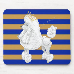 Pudel-Verhalten Mousepad