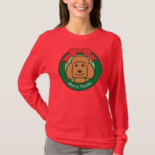 Pudel-Weihnachten T-Shirt