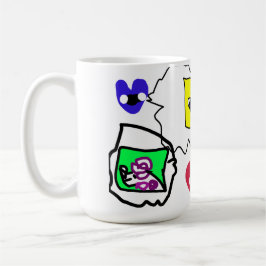 Pudelherz Kaffeetasse