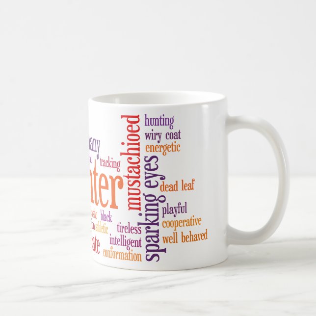 Pudelpointer Kaffeetasse (Rechts)