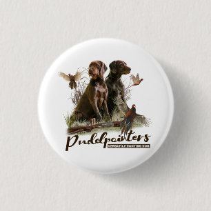 Pudelzeigen, Jagdfasan Button