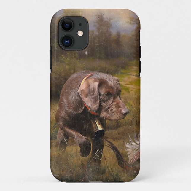 Pudelzeigen, Jagdfasan Case-Mate iPhone Hülle (Rückseite)