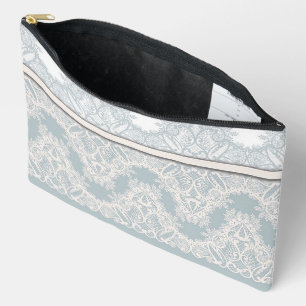 Puderblaue Kosmetik-/ Stifte-Tasche Zubehörtasche