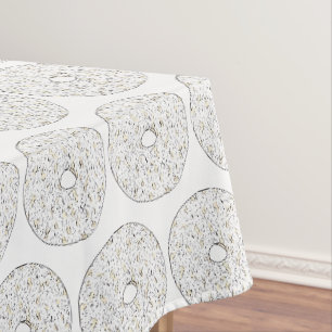 Puderzucker Donut Doughnut Frühstück Tischdecke
