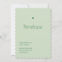 Pudré - Penelope Einladung