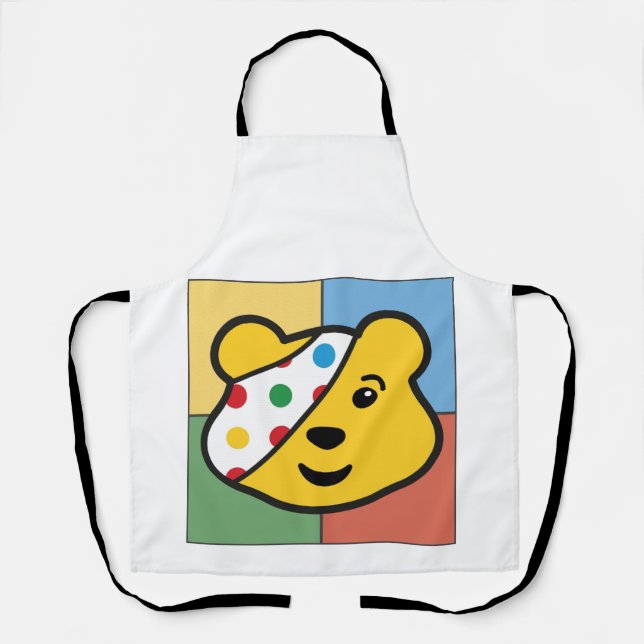 Pudsey Bear Face Schürze (Vorderseite)
