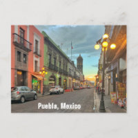 Puebla, Mexiko Postcard